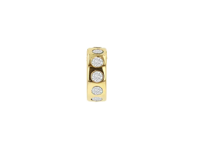 Mini Birthstone Wheel Charm Without Chain Rachel Reid Rings