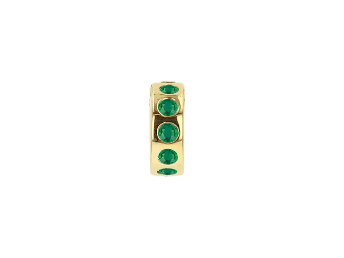 Mini Birthstone Wheel Charm Without Chain Rachel Reid Rings