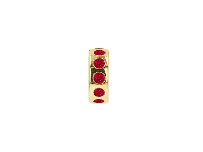 Mini Birthstone Wheel Charm Without Chain Rachel Reid Rings