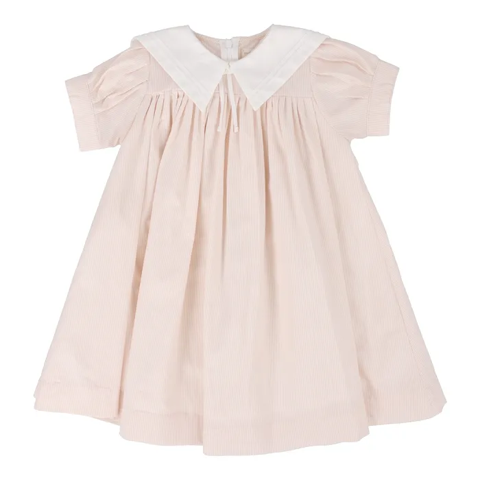 Analogie Earrings Analogie Sailor Dress Short Sleeve Pink