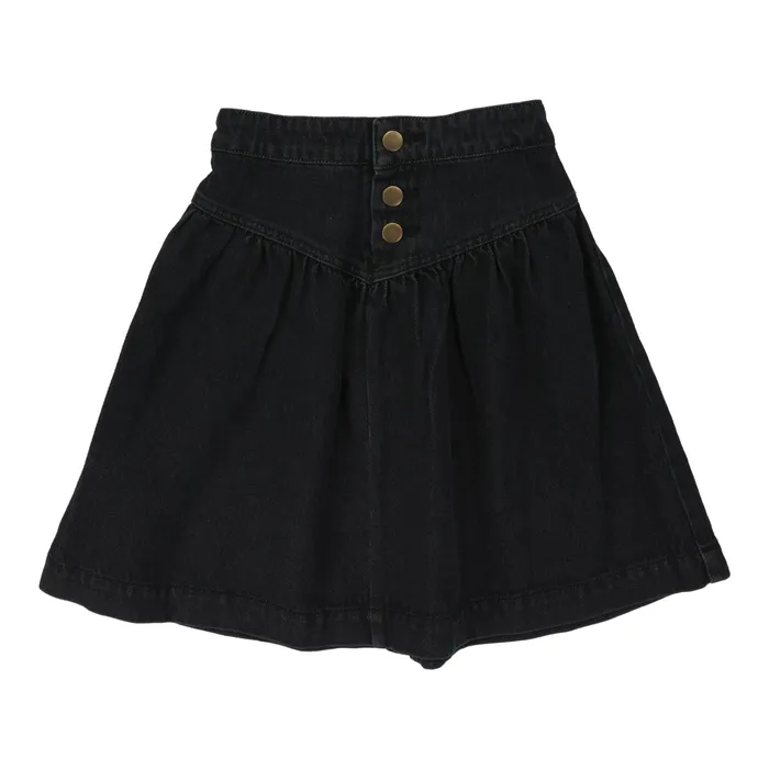 Analogie Rings Analogie Denim Skirt Black