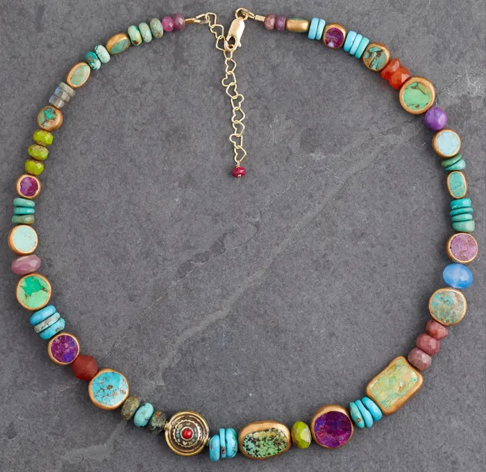 Candyland Necklace Riverstone Necklaces