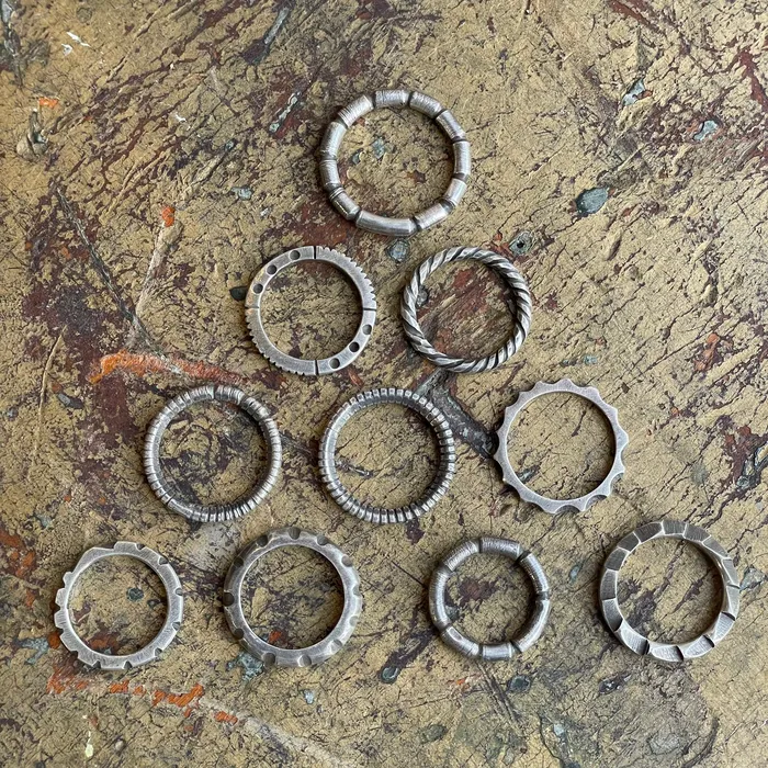 David Jones Rings Sterling Stacking Rings