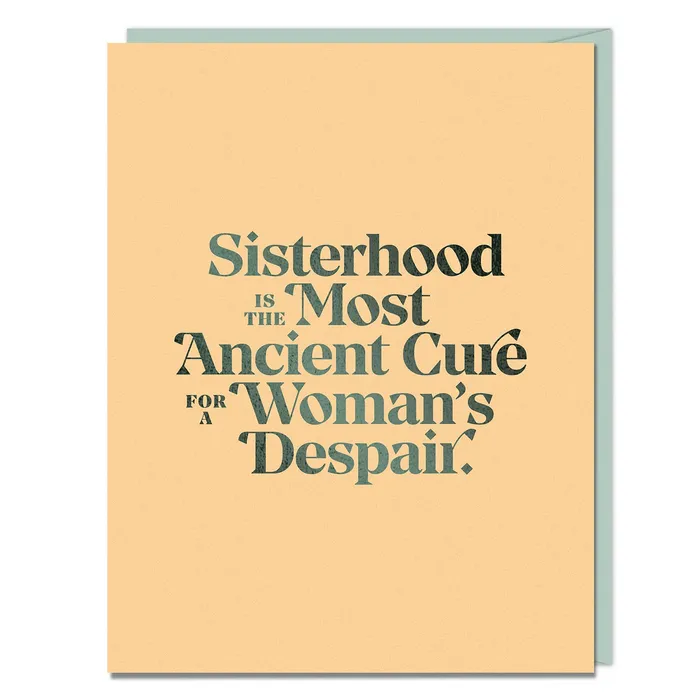Earrings Em Friends Sisterhood Encouragement Card