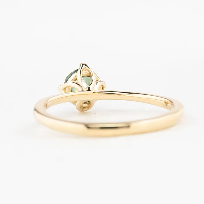 Envero Jewelry Rings Alice Ring 076ct Blue Green Queensland Sapphire 14K Yellow Gold One of a kind Envero Jewelry Rings Alice Ring 076ct Blue Green Queensland Sapphire 14K Yellow Gold One of a kind
