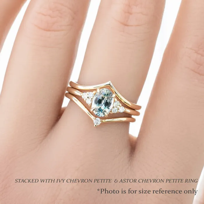 Envero Jewelry Teresa Ring 085ct Blue Green Madagascar Sapphire 14k Yellow Gold One of a kind Rings Envero Jewelry Teresa Ring 085ct Blue Green Madagascar Sapphire 14k Yellow Gold One of a kind Rings