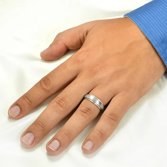 mayamila Rings Mens Rotating Wedding Band Ring Authentic Sterling Silver Comfort Fit mayamila Rings Mens Rotating Wedding Band Ring Authentic Sterling Silver Comfort Fit