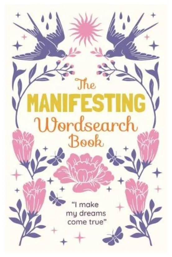 Texas Bookman Earrings Manifesting Wordsearch Book