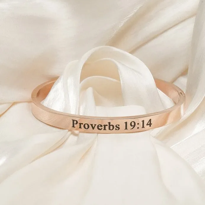 A Prudent Wife Bangle Bracelet Forever Truth Bracelets