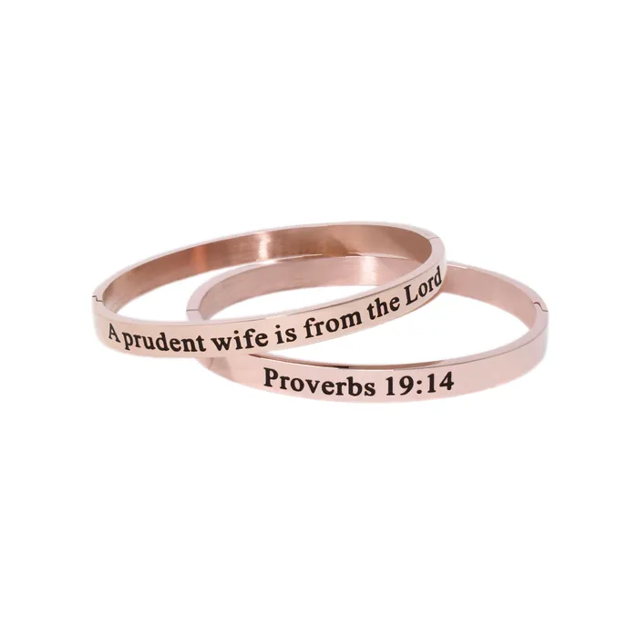 A Prudent Wife Bangle Bracelet Forever Truth Bracelets