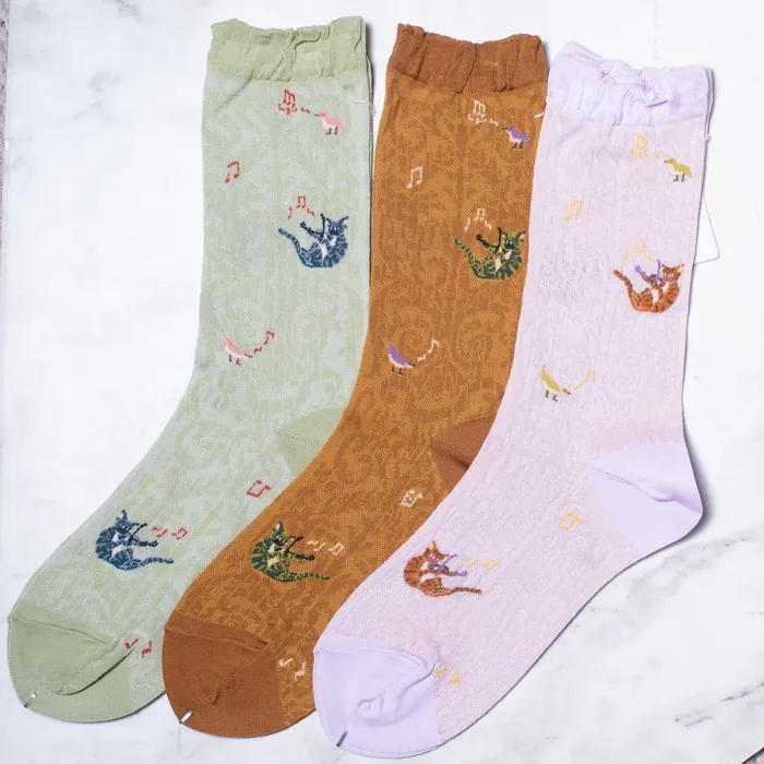 Antipast Socks Duet Chorus Antipast Socks Earrings