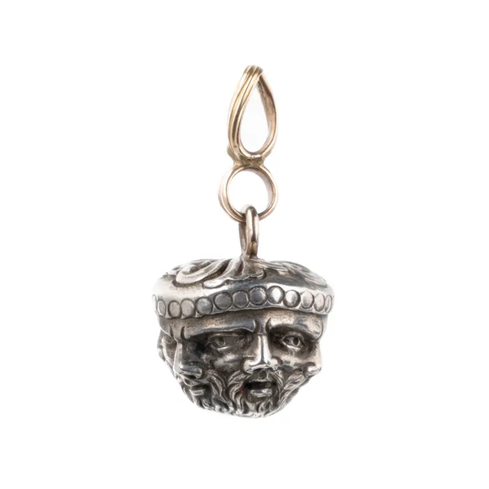 Bell Bird Antiques Watches 19th Century many faced Watch Fob