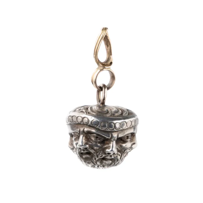 Bell Bird Antiques Watches 19th Century many faced Watch Fob