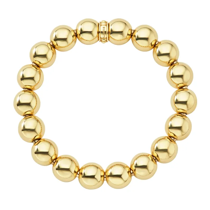 Bracelets LAGOS Caviar Gold 18K Gold Bead Bracelet 12mm