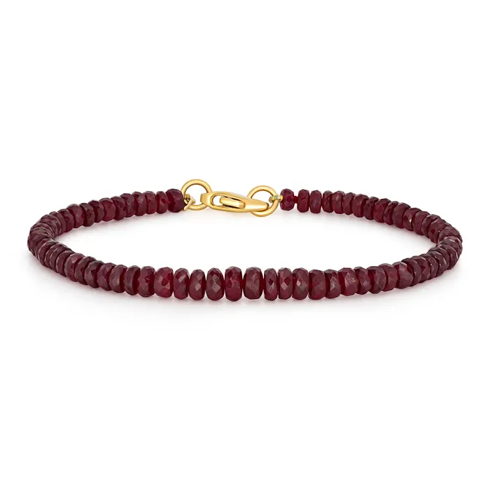 Bracelets VANIE Ruby Bead Bracelet
