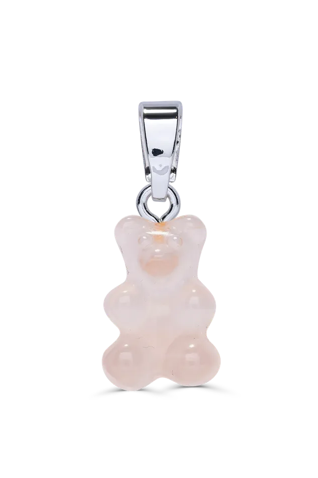 Crystal Haze Jewelry Earrings Crystal Nostalgia Bear Classic Connector Silver plated Rose Quartz Crystal Haze Jewelry Earrings Crystal Nostalgia Bear Classic Connector Silver plated Rose Quartz