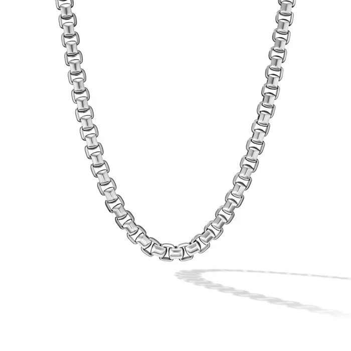 David Yurman Necklaces Box Chain Necklace in Sterling Silver 52mm