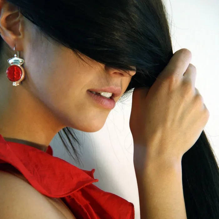 Earrings Nanni Gabriella Sommerso Reflex earrings