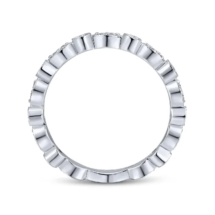 GABRIEL CO Rings Diamond Wedding Bands Women