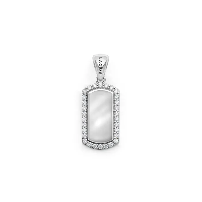LAGOS Anthem Diamond Tag Amulet Earrings