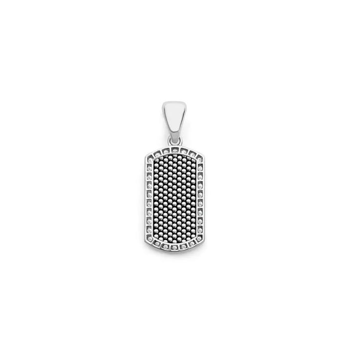 LAGOS Anthem Diamond Tag Amulet Earrings