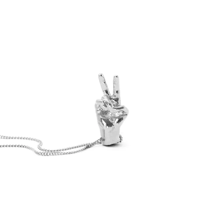 MARIA MARISCAL Earrings Collar MUTE plata
