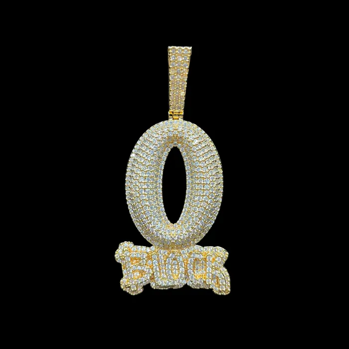 NEW O Block Limited Edition Luxury Pendant O Block Necklaces