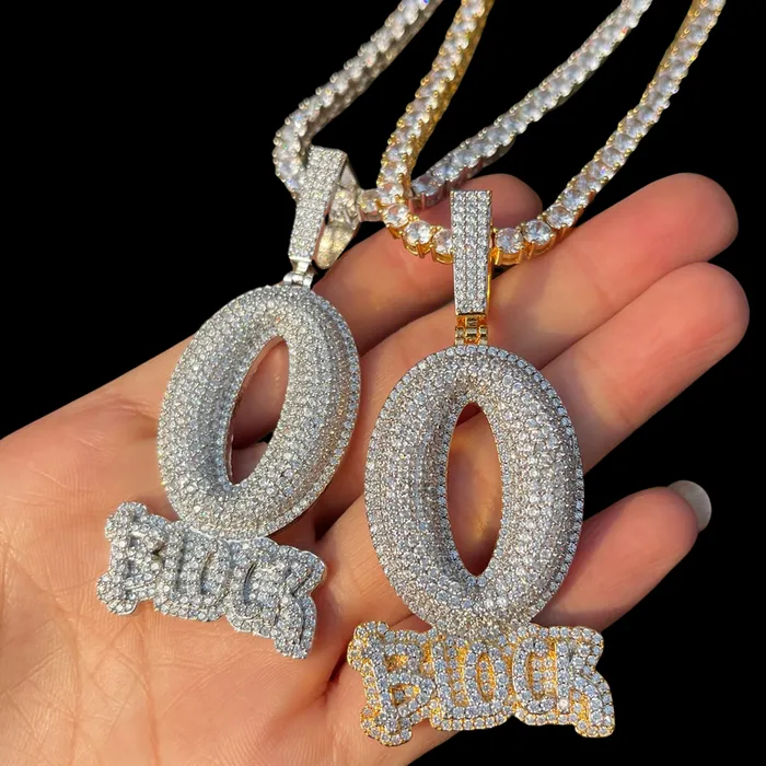 NEW O Block Limited Edition Luxury Pendant O Block Necklaces