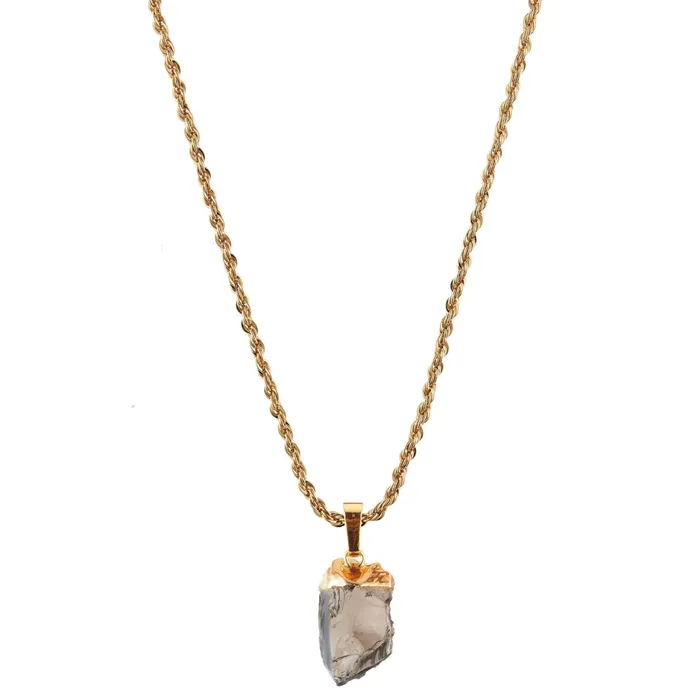 Smokey quartz Classic connector Crystal Haze Jewelry Earrings
