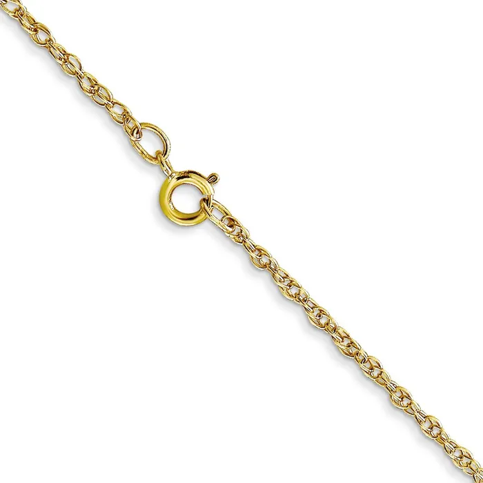 10K Yellow Gold 115mm Carded Cable Rope Chain Necklace QGold Necklaces 10K Yellow Gold 115mm Carded Cable Rope Chain Necklace QGold Necklaces