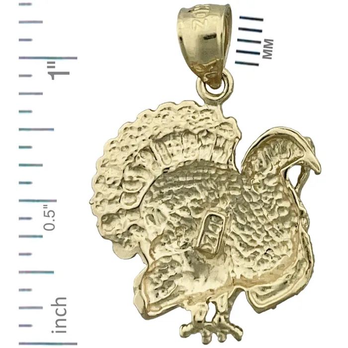 14K Gold Turkey Pendant Goldia PreStyled Sets
