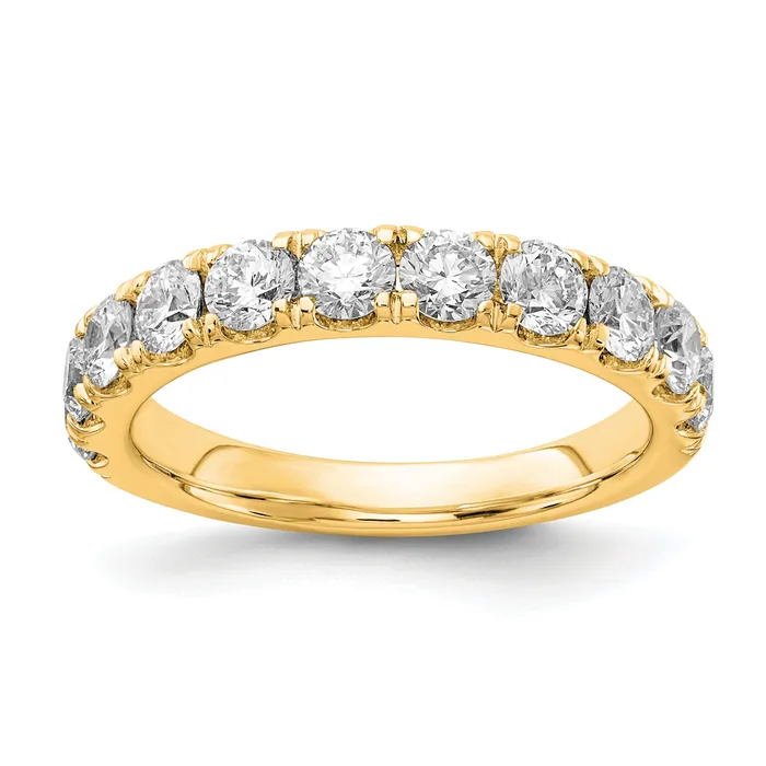 14k Yellow Gold 1 12 Ct Lab Grown Diamond VSSI G Wedding Band Ring Goldia Rings 14k Yellow Gold 1 12 Ct Lab Grown Diamond VSSI G Wedding Band Ring Goldia Rings