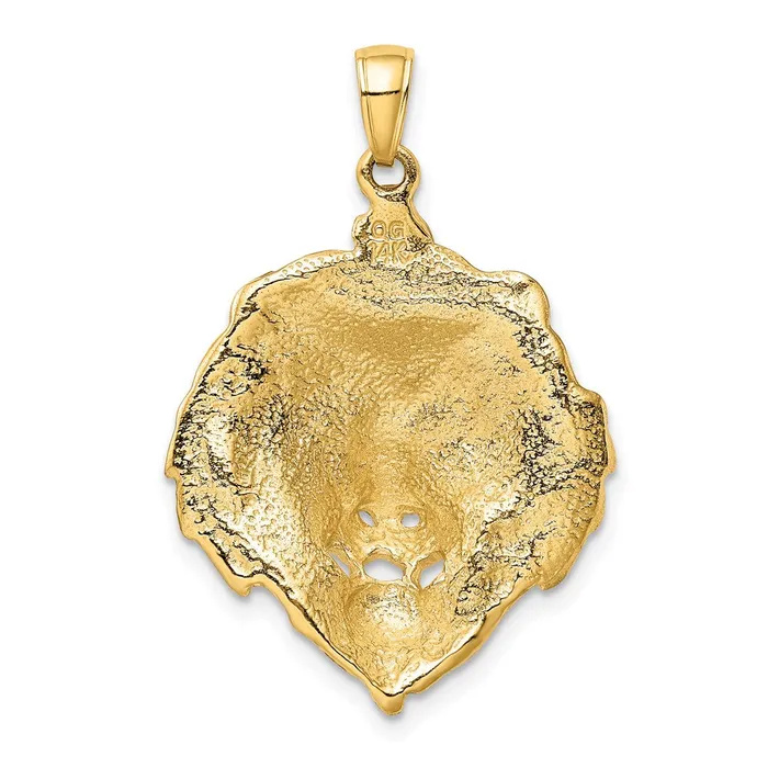 14k Yellow Gold Lion Charm Goldia Charm Necklaces