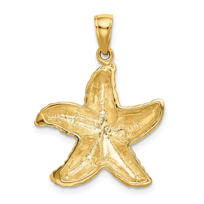 14k Yellow Gold Starfish Pendant Goldia PreStyled Sets