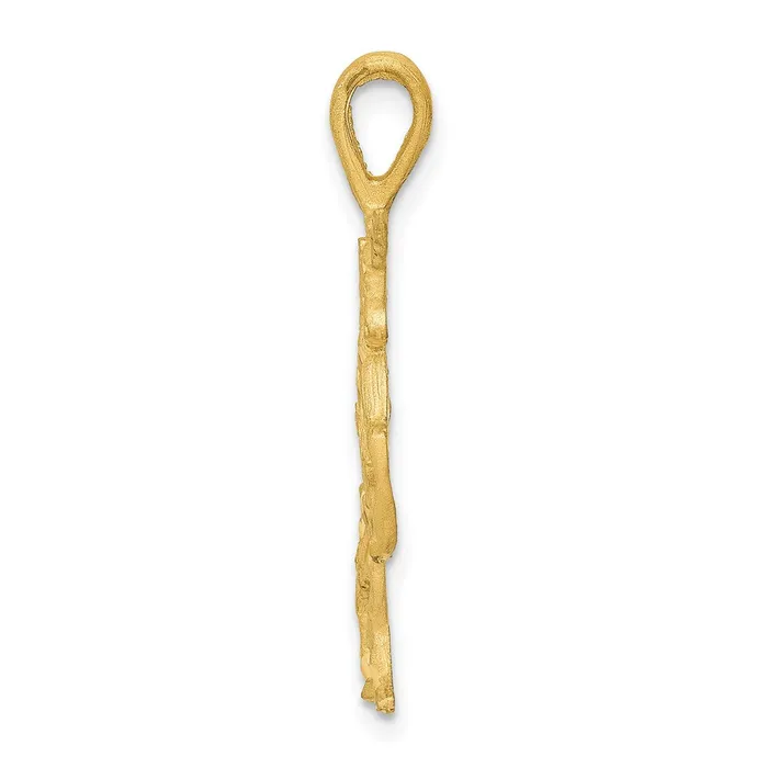 14k Yellow Gold Unicorn Charm Goldia Charm Necklaces