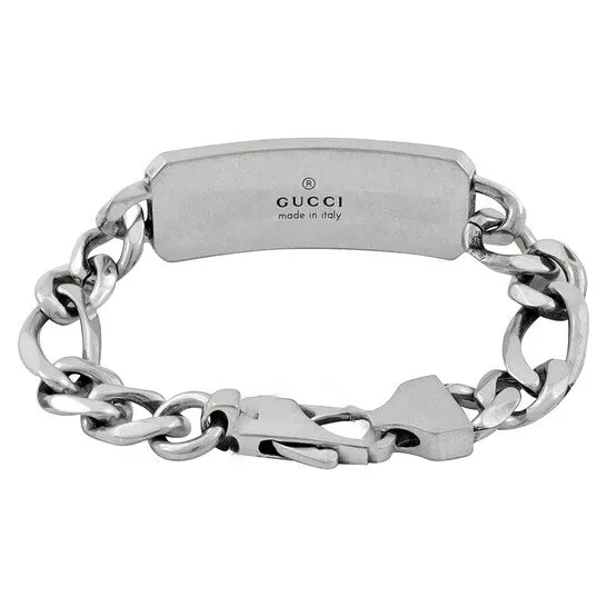 Bracelets JMS always Original Gucci Unisex Signature Silver Bracelet With Bee Motif Bracelets JMS always Original Gucci Unisex Signature Silver Bracelet With Bee Motif