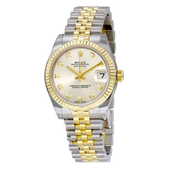 Bracelets JMS always Original Rolex Datejust Lady 31 Silver Dial Stainless Steel and 18K Yellow Gold Jubilee Bracelet Automatic Watch 178273SDJ Bracelets JMS always Original Rolex Datejust Lady 31 Silver Dial Stainless Steel and 18K Yellow Gold Jubilee Bracelet Automatic Watch 178273SDJ