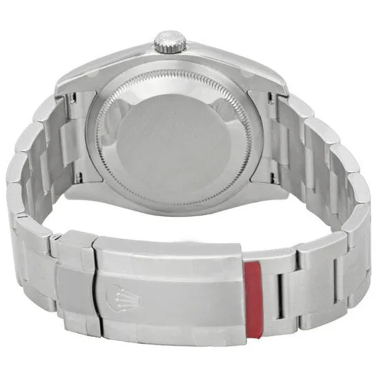 Bracelets JMS always Original Rolex Oyster Perpetual 36 mm Silver Concentric Dial Stainless Steel Bracelet Automatic Mens Watch 116034SCAO Bracelets JMS always Original Rolex Oyster Perpetual 36 mm Silver Concentric Dial Stainless Steel Bracelet Automatic Mens Watch 116034SCAO