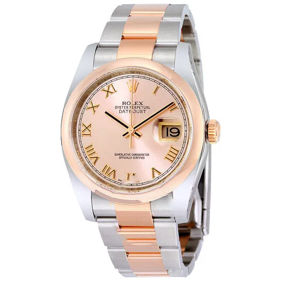 Bracelets JMS always Original Rolex Oyster Perpetual Datejust 36 Pink Dial Stainless Steel and 18K Everose Gold Bracelet Automatic Unisex Watch 116201PKRO Bracelets JMS always Original Rolex Oyster Perpetual Datejust 36 Pink Dial Stainless Steel and 18K Everose Gold Bracelet Automatic Unisex Watch 116201PKRO