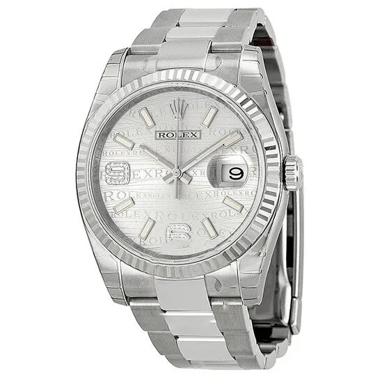 Bracelets Original Rolex Oyster Perpetual 36 mm Silver Dial Stainless Steel Bracelet Automatic Watch 116234SJADO JMS always Bracelets Original Rolex Oyster Perpetual 36 mm Silver Dial Stainless Steel Bracelet Automatic Watch 116234SJADO JMS always
