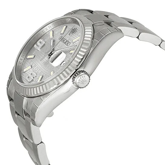 Bracelets Original Rolex Oyster Perpetual 36 mm Silver Dial Stainless Steel Bracelet Automatic Watch 116234SJADO JMS always Bracelets Original Rolex Oyster Perpetual 36 mm Silver Dial Stainless Steel Bracelet Automatic Watch 116234SJADO JMS always