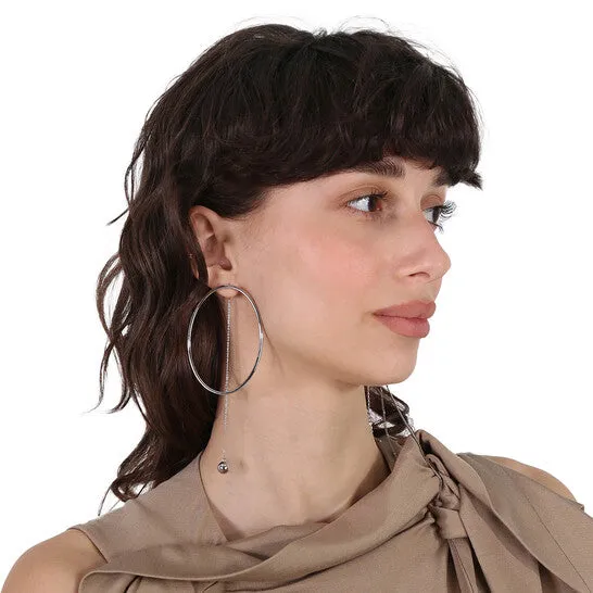 Earrings JMS always Original Burberry Asymmetrical Ball Chain Drop Earrings Earrings JMS always Original Burberry Asymmetrical Ball Chain Drop Earrings