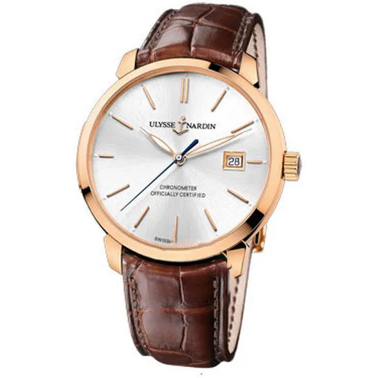 Earrings JMS always Original Ulysse Nardin San Marco Classico Silver Dial 18kt Rose Gold Brown Leather Mens Watch 8156111290 Earrings JMS always Original Ulysse Nardin San Marco Classico Silver Dial 18kt Rose Gold Brown Leather Mens Watch 8156111290