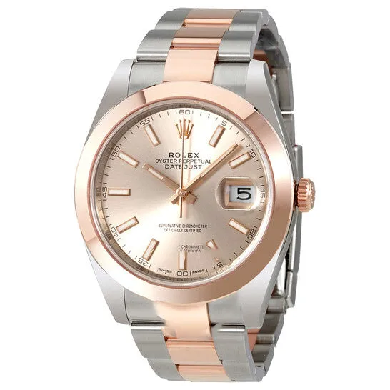 Earrings Original Rolex Datejust 41 Sundust Dial Steel and 18K Rose Gold Mens Watch 126301SNSO JMS always Earrings Original Rolex Datejust 41 Sundust Dial Steel and 18K Rose Gold Mens Watch 126301SNSO JMS always
