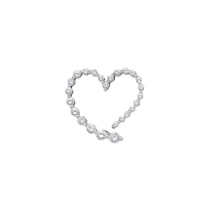 gndatlanta Necklaces 12CTDiamond HEART PENDANT
