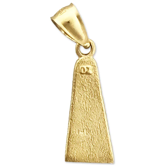 Goldia 14K Gold Snorkel Fin Charm Charm Necklaces