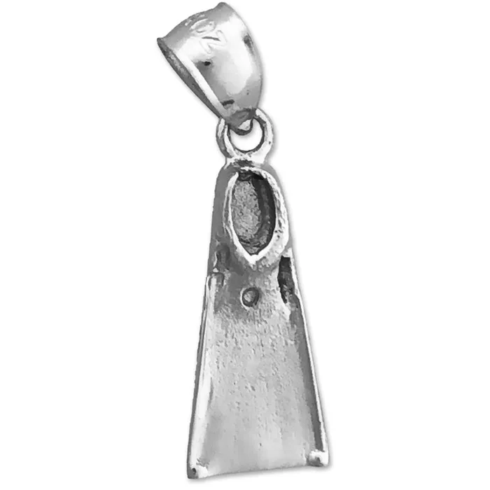 Goldia 14K Gold Snorkel Fin Charm Charm Necklaces