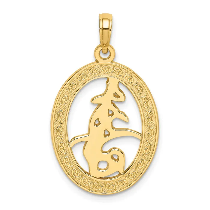 Goldia Charm Necklaces 14k Yellow Gold Chinese Love Symbol In Engraved Oval Frame Charm Goldia Charm Necklaces 14k Yellow Gold Chinese Love Symbol In Engraved Oval Frame Charm