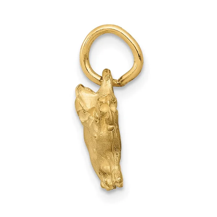 Goldia Charm Necklaces 14k Yellow Gold Pig Charm
