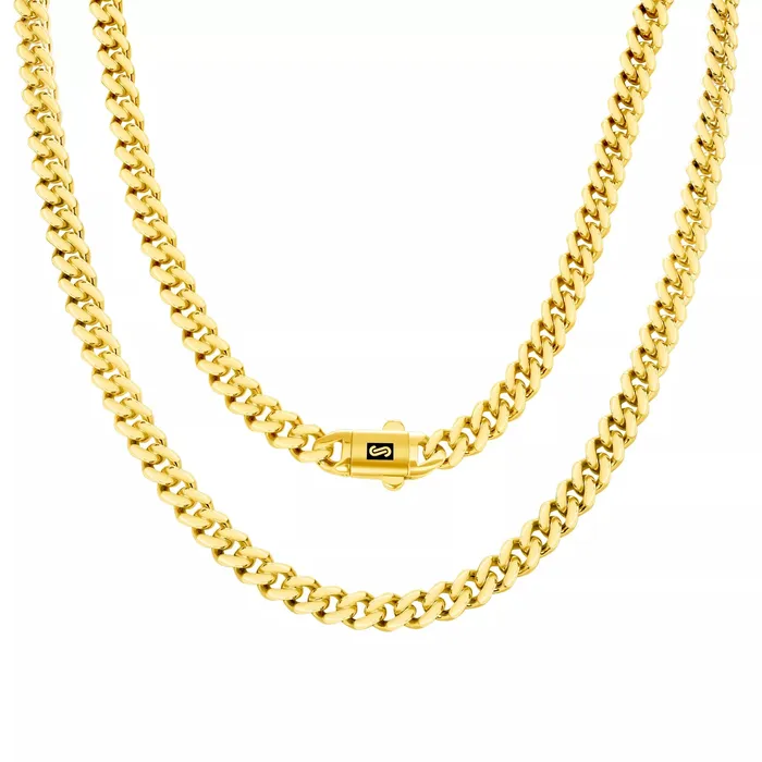 Goldiacom 14k Yellow Gold Royal Monaco Miami Cuban Link 6mm Chain Pendant Necklace 20 Necklaces Goldiacom 14k Yellow Gold Royal Monaco Miami Cuban Link 6mm Chain Pendant Necklace 20 Necklaces